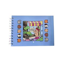LIVRO INFANTIL PARA COLORIR BOBBIE GOODS capa azul 180G CPK