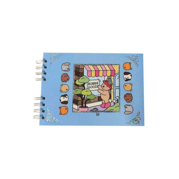 LIVRO INFANTIL PARA COLORIR  BOBBIE GOODS capa azul 180g CP