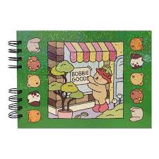 LIVRO INFANTIL PARA COLORIR BOBBIE GOODS capa verde 180G CPK
