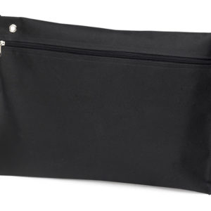 MALOTE C/ZIPER PRETO 35X25CM HORIZONTAL REFLEX