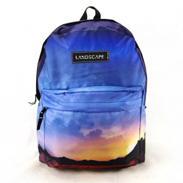 MOCHILA DE COSTAS GRANDE LANDSCAPE AZUL REF. 48753 DMW