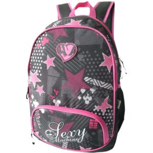 MOCHILA DE COSTAS GRANDE PINK SEXY MACHINE REF. SMM12002U05 SANTINO