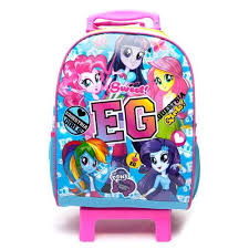 MOCHILETE EQUESTRIA GIRLS BLUE  REF.48999 DMW