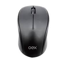 MOUSE 2 BOTOES USB OPTICO S/FIO STANDARD MS412 PRETO OEX