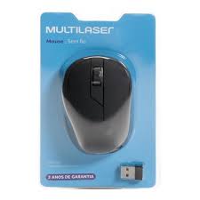MOUSE USB WIRELESS  PRETO MO212 MULTILASER