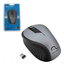 MOUSE USB WIRELESS WAVE PRETO/GRAFITE 2.4GHZ MO213 MULTILASER