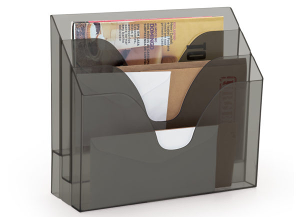 ORGANIZADOR TRIPLO OFFICE CRISTAL OU FUMÊ WALEU