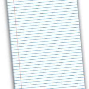 PAPEL ALMACO COM PAUTA E MARGEM 56G/M PACOTE C/400FOLHAS MÁXIMA