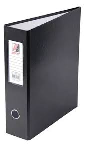 PASTA AZ OFICIO C/VISOR LARGA PACOTE COM 4 REF. 9010PT POLYCART