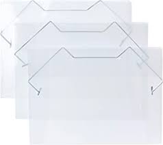 PASTA ELASTICO PP MINI CRISTAL C/10 REF.1020PPCR ACP
