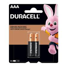 PILHA ALCALINA PALITO AAA 1,5V C/2 DURACELL