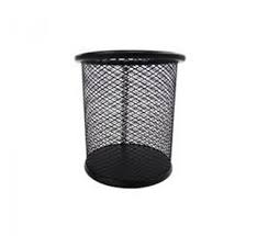 PORTA CANETA ARAMADO REDONDO PRETO 9CM VMP