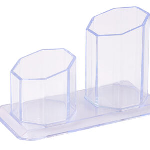 PORTA CANETA/CLIPS PLÁSTICO CRISTAL REF10250034 WALEU