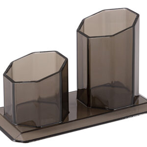 PORTA CANETAS/CLIPS PLÁSTICO FUME REF10250035 WALEU