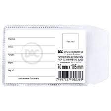 PORTA DOCUMENTO RG 70X105MM C/100 REF.032 DAC