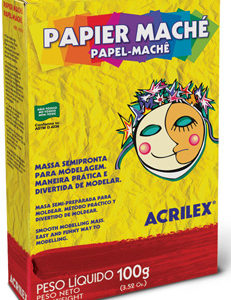 PAPEL MACHE 100G ACRILEX