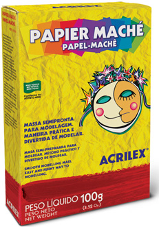 Papel Mache Acrilex 100gr - Yhappa