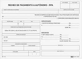 RECIBO PAGAMENTO DE  AUTONOMO 25X3FLS. TILIBRA