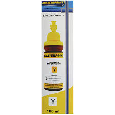 REFIL BULK INK EPSON 664/673 YELLOW 100ML MASTERPRINT