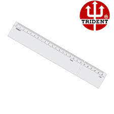 REGUA ACRILICA DESETEC 15CM REF.7115 TRIDENT