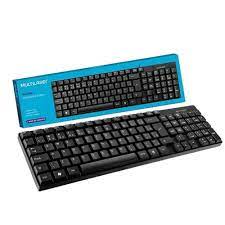 TECLADO USB SLIM PRETO TC-193 MULTILASER