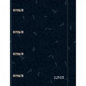 CADERNO ARGOLADO CARTONADO UNIVERSITÁRIO COM ELÁSTICO LUNIX  80 Folhas TILIBRA