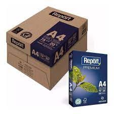 PAPEL SULFITE A-4 75G BRANCO PREMIUM C/5000FLS. REPORT