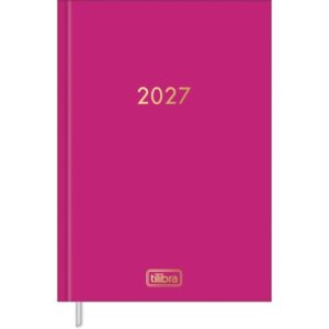 AGENDA ANUAL 2027 NAPOLI EXECUTIVA COSTURADA DIÁRIA FEMININA 352PG. TILIBRA