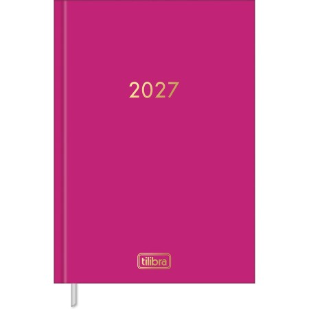 AGENDA ANUAL 2027 NAPOLI EXECUTIVA COSTURADA DIÁRIA FEMININA 352PG. TILIBRA