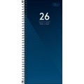 AGENDA ANUAL 2026 COMERCIAL IDEALE ESPIRAL 119X275MM 416PG. TILIBRA