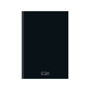 AGENDA ANUAL 2026 PERCALUX BLACK 160PG. SAO DOMINGOS