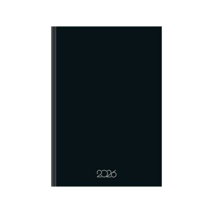 AGENDA ANUAL 2026 PERCALUX BLACK 160PG. SAO DOMINGOS