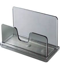 PORTA CARTÃO DE VISITAS CLASSIC FUME ref.730.2 ACRIMET