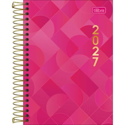 AGENDA ANUAL 2027 SPOT FEMININA M5 129X187MM 400PG. TILIBRA