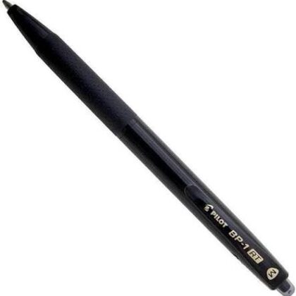 CANETA ESFEROGRÁFICA BP-1RT-M PRETA 1.0mm  PILOT