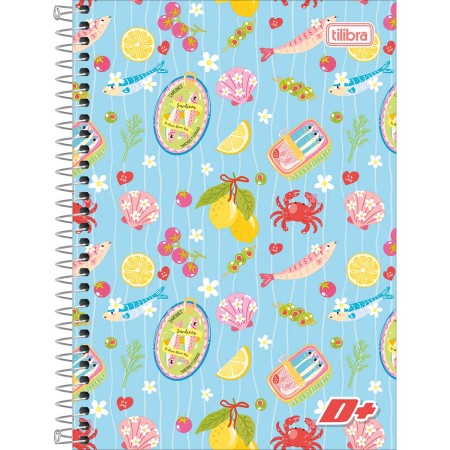 CADERNO ESPIRAL CAPA DURA 1/4 D+ FEMININO 96FOLHAS TILIBRA - Imagem 9