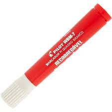 PINCEL P/QUADRO BRANCO WBM-7 VERMELHO PILOT